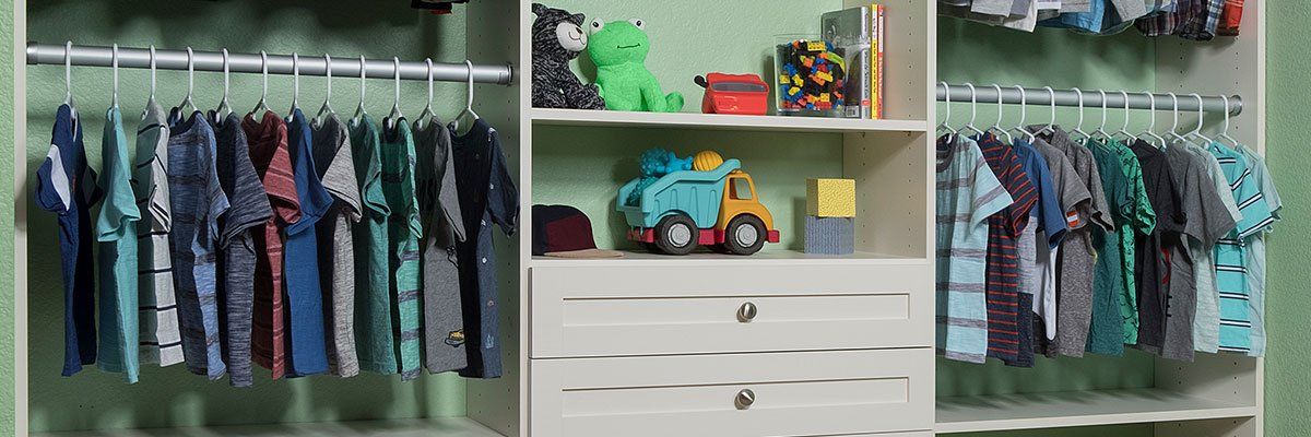 Custom Toddlers Closet System