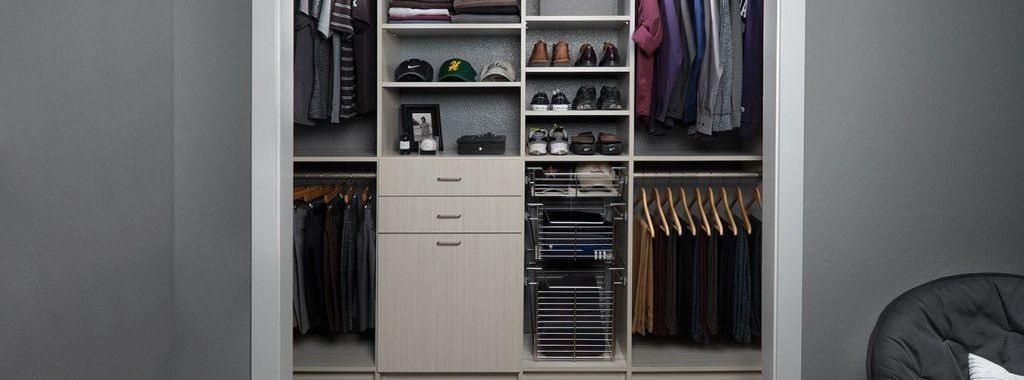 Custom Reach In Small Closet System