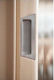 Sliding Mirror Door — Royal Maple Handle Detail in Palm Beach, FL Sliding Mirror Door — Royal Maple Handle Detail in Palm Beach, FL