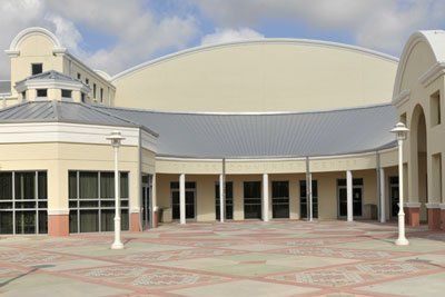 Glass Wall Installation — Jupiter Community Center in Palm Beach, FL