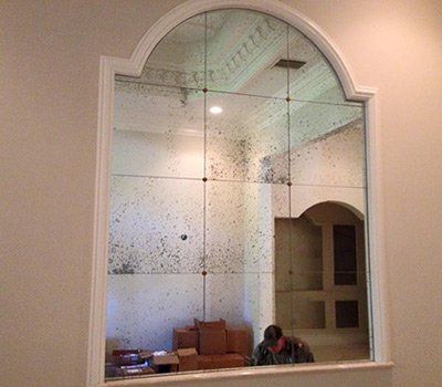 Mirror Installation — Splattered Mirror in Palm Beach, FL Mirror Installation — Splattered Mirror in Palm Beach, FL