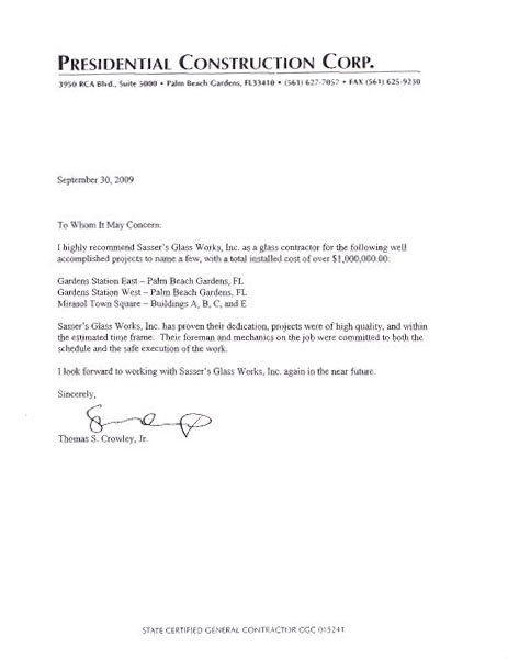 Review — Presidential Construction Corporation in Palm Beach, FL