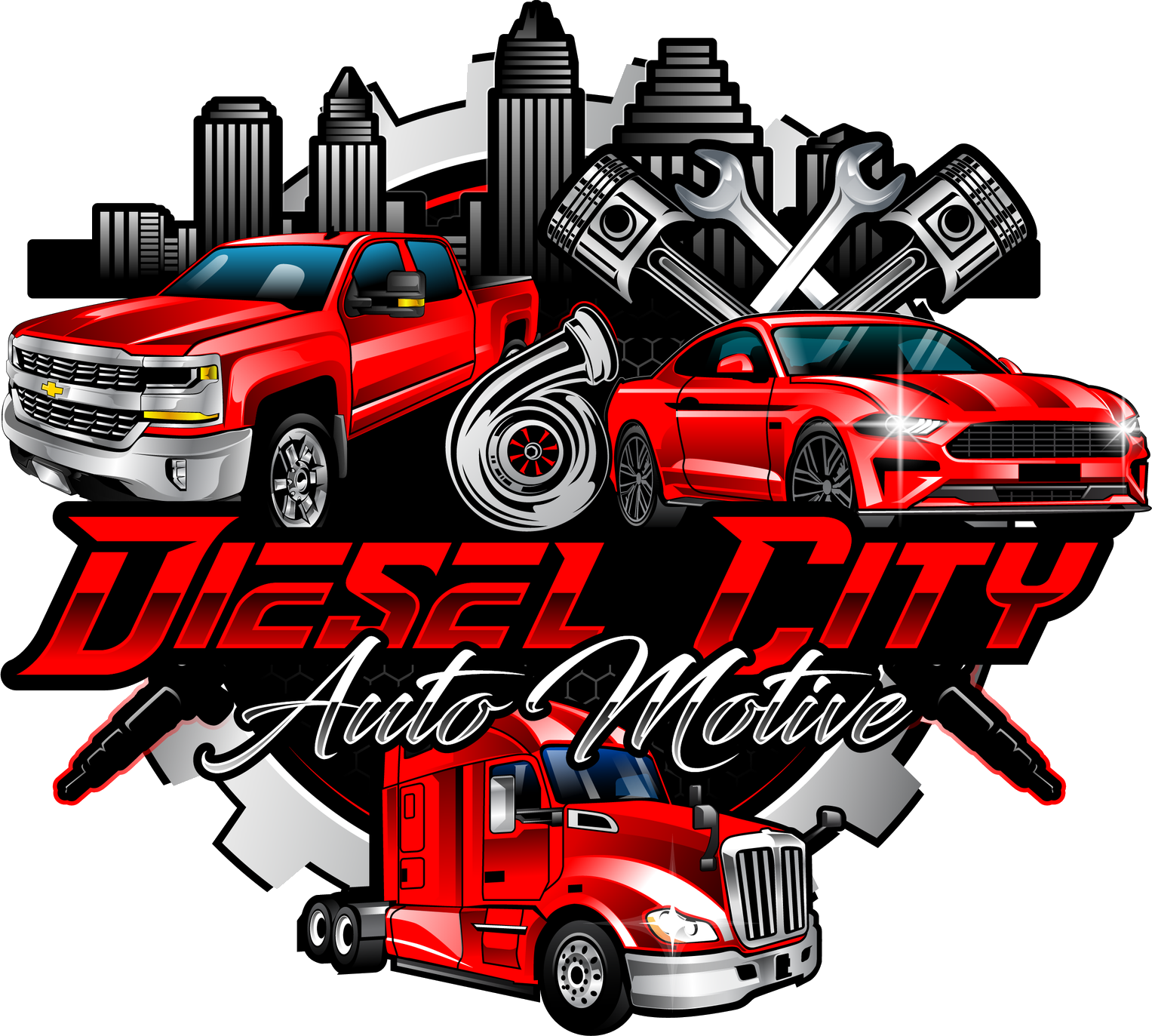 Diesel City Automotive Logo