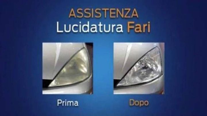 lucidatura fari dell'officina autorizzata Ford a Roma