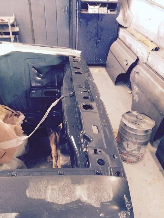 Verniciatura portiera