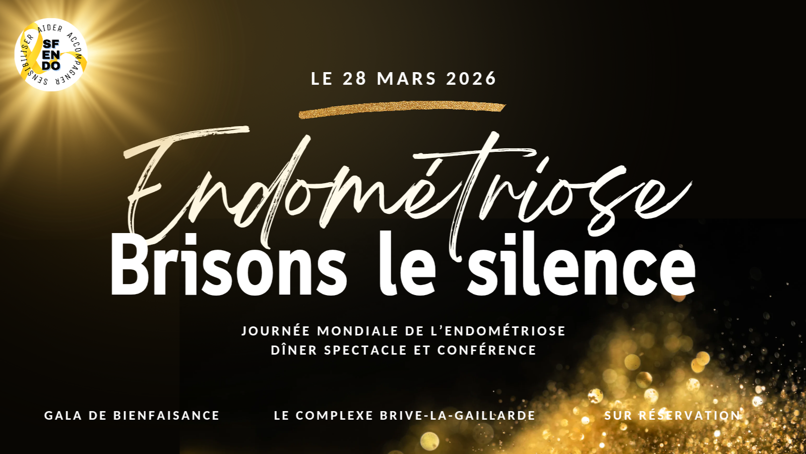 gala bienfaisance association patients atteints d'endométriose en Corrèze