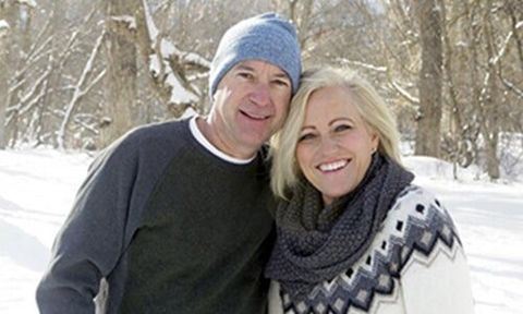 Dr. Thomas H. Pyne With His Wife — Dental Care in Denver, CO