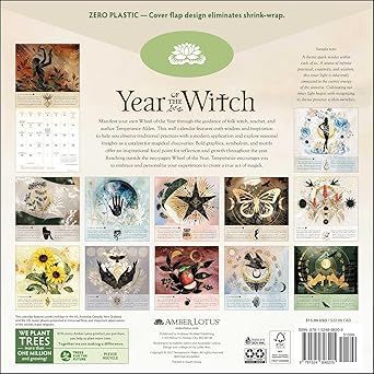 Year of the Witch 2026 Wall Calendar: Seasonal Intuitive Magick