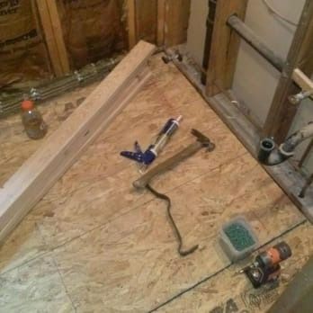 working batheroom tile