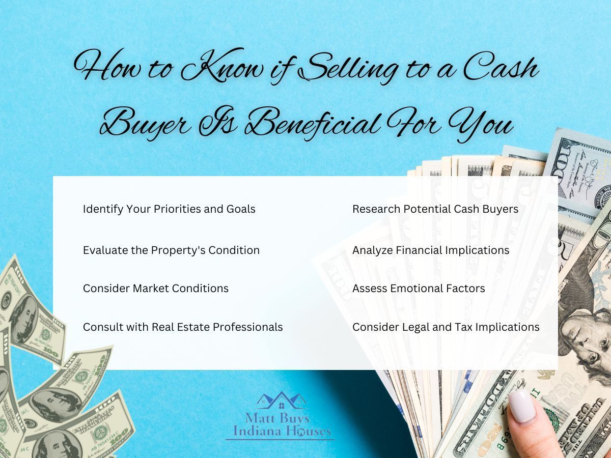 Why Should I Sell to a Cash Buyer? Matt Buys Indiana Houses LLC