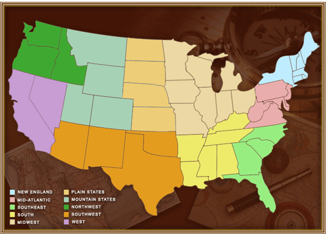 EBenefitsHub Mastermind Regional Map