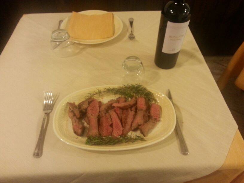tagliata di carne al sangue