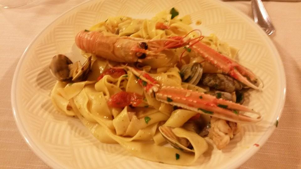 tagliatelle con astice