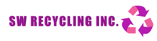 A logo for SW Recycling Inc.