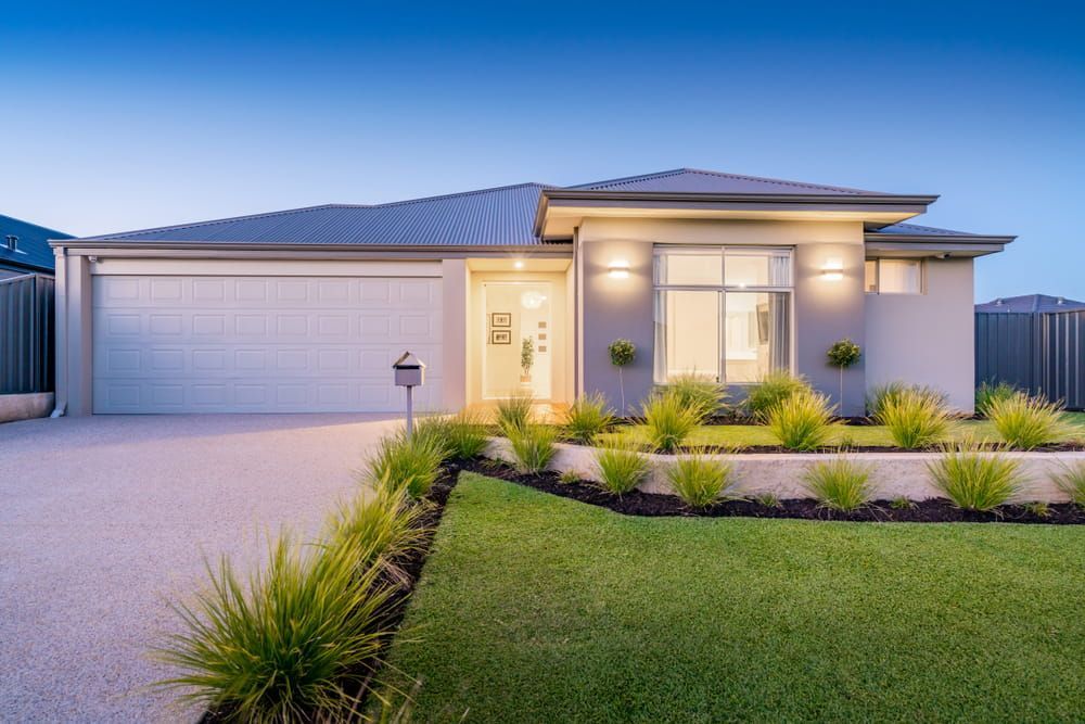 Modern One-story House With Gray Roof and Garage Door — George Pappas Painting In Buderim, QLD