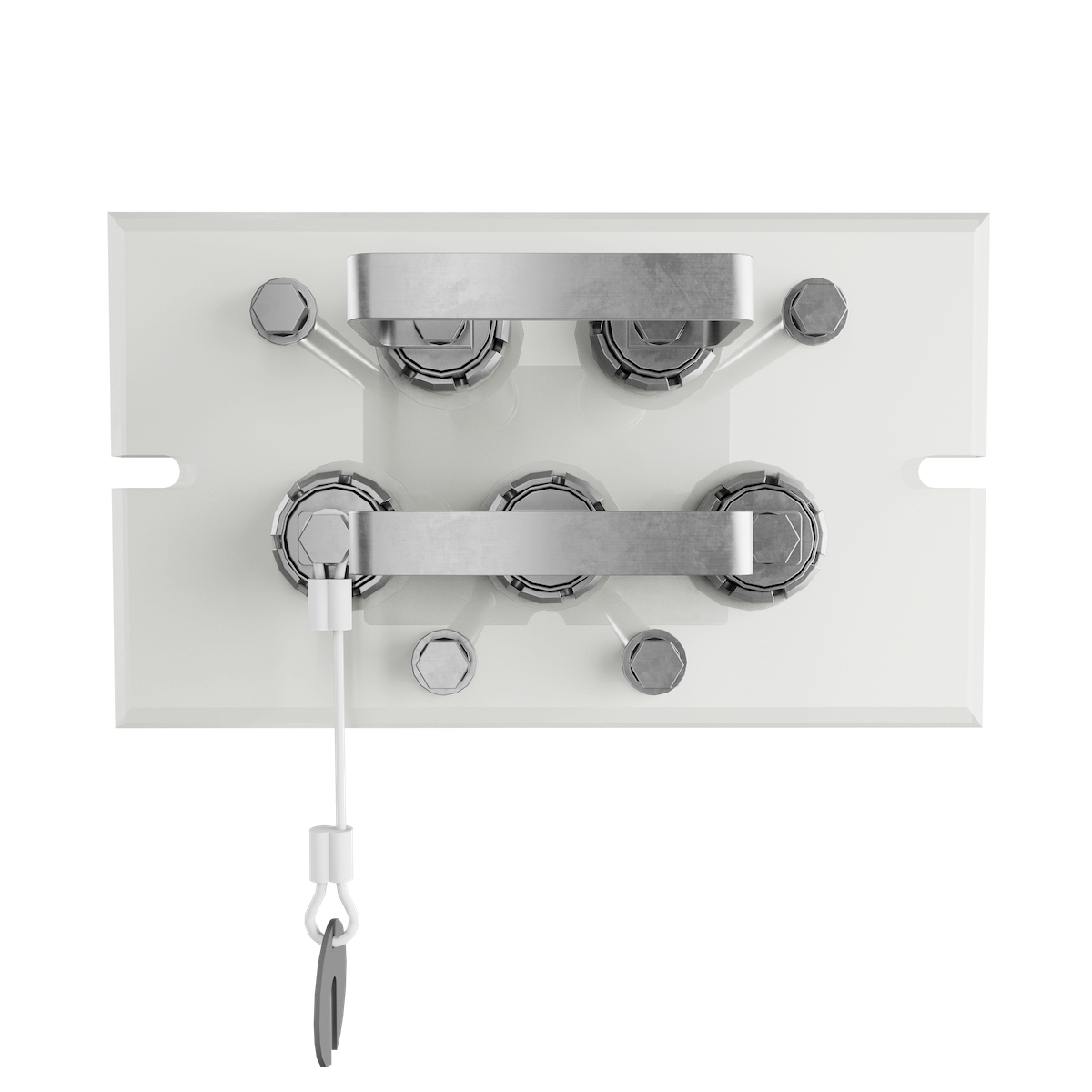 FF Drawer Filter Magnet self-cleaning drawer insert: Front View