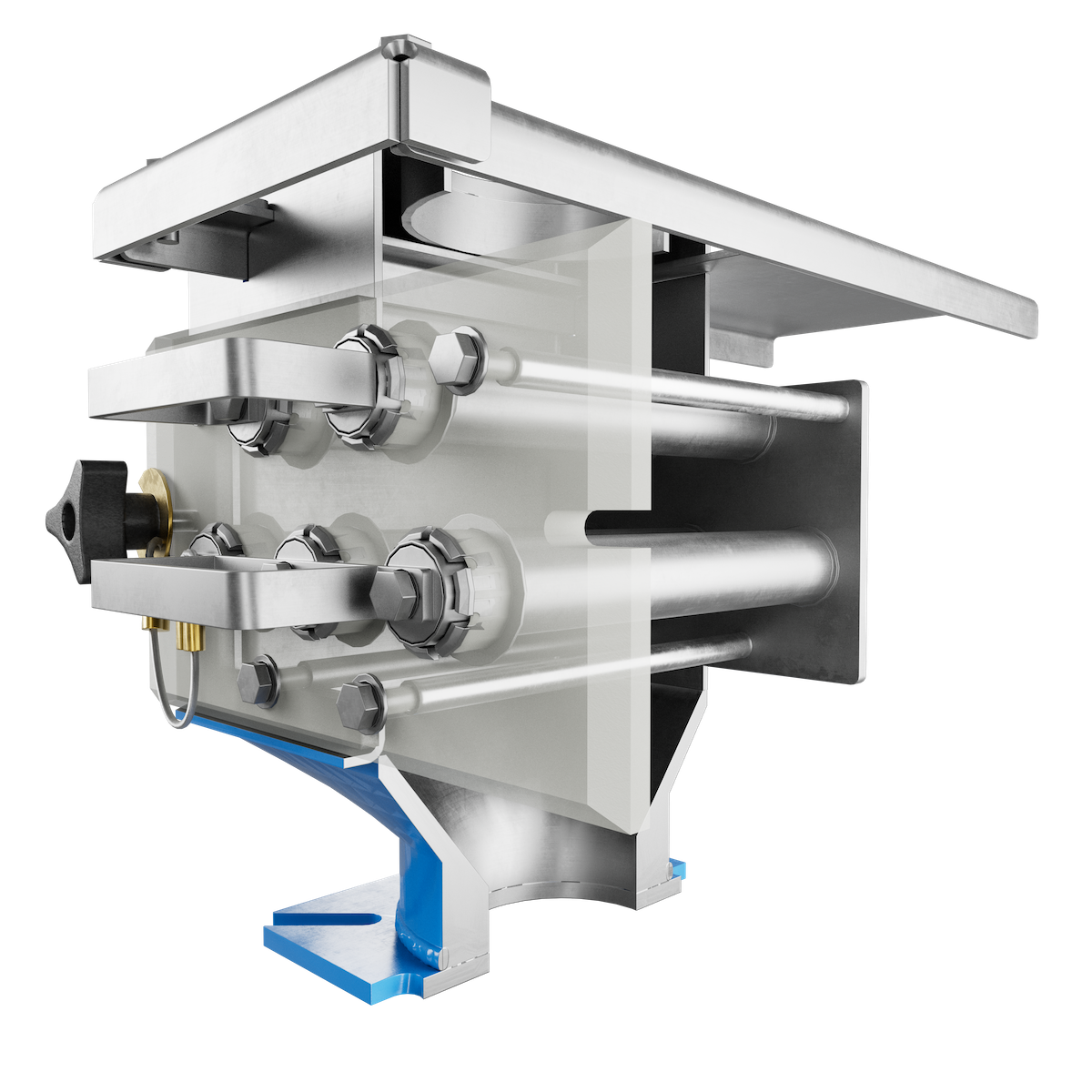 Bunting FF Drawer Filter Magnet: Side Cutaway View