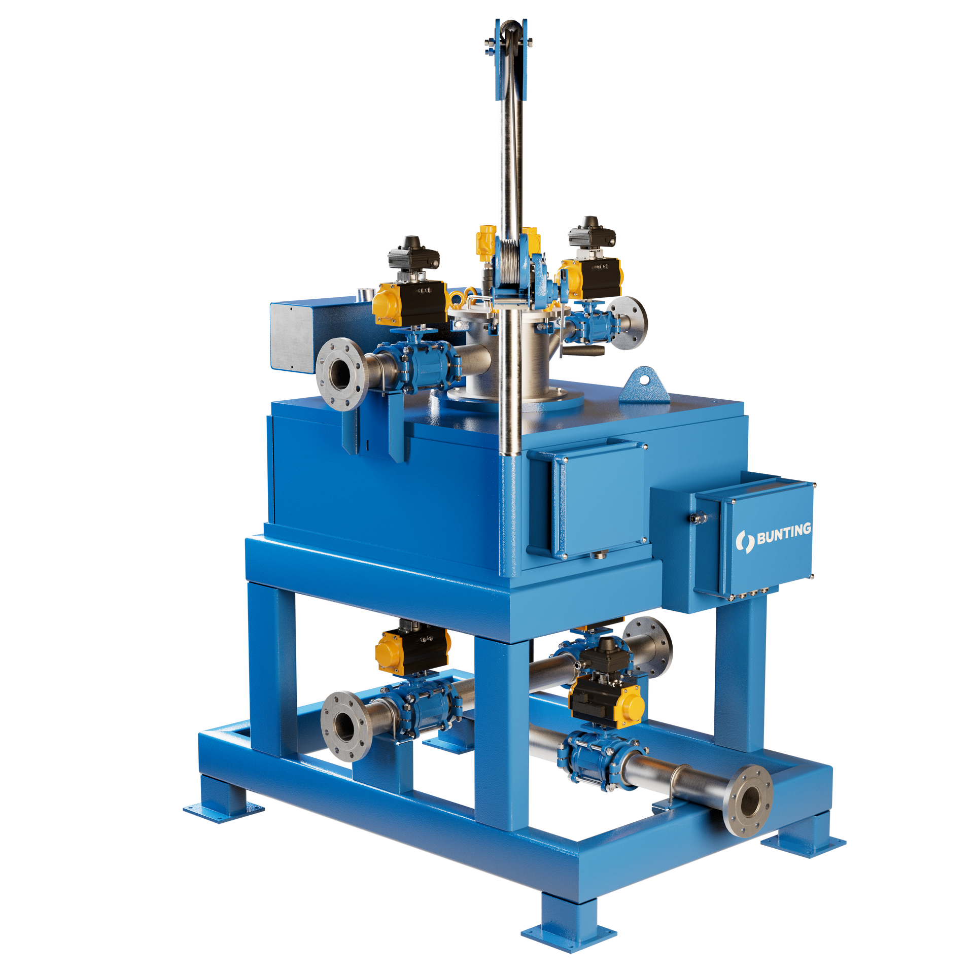 High Intensity Electromagnetic Filter - Left Angle