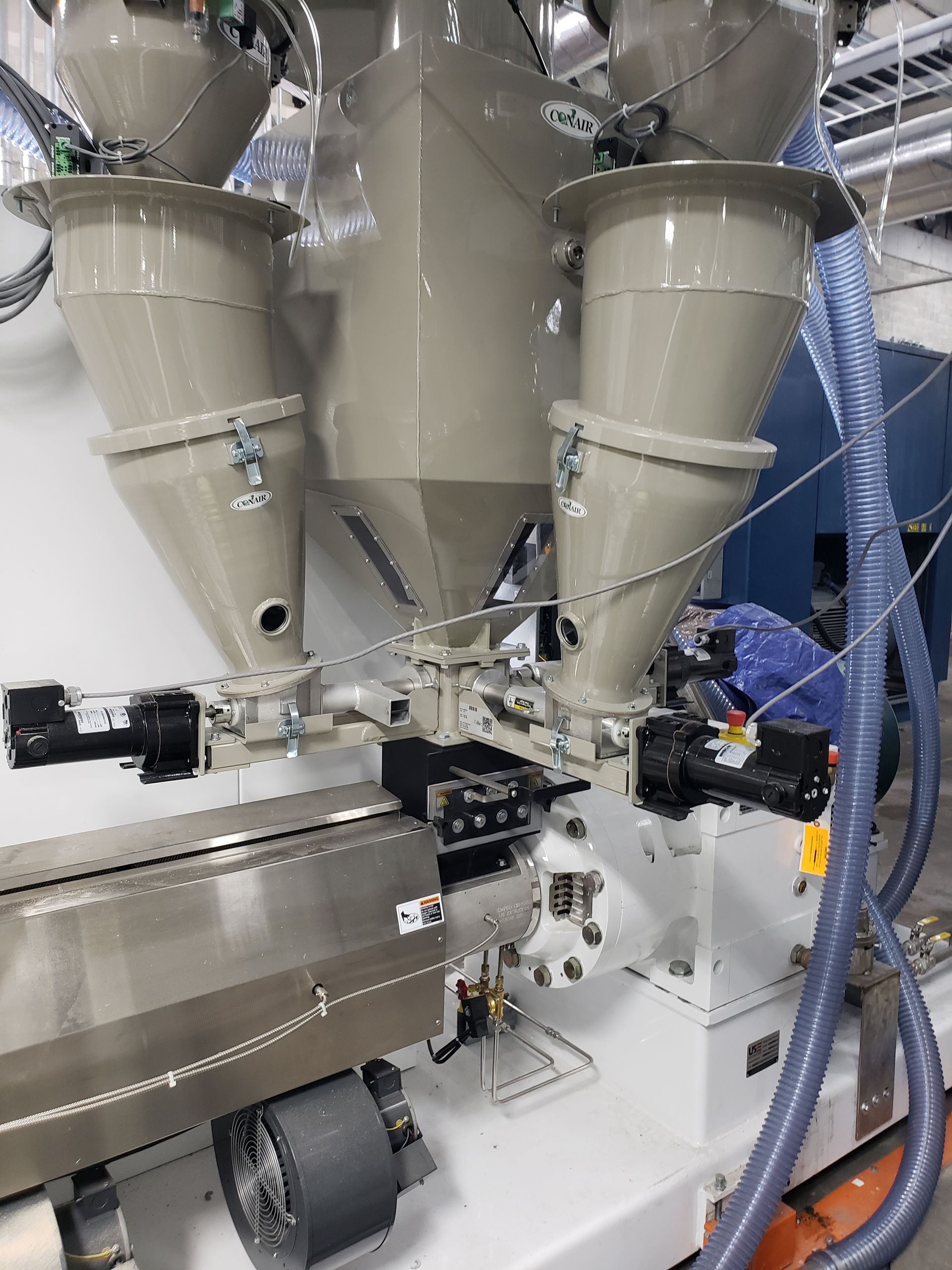 Bunting FF Drawer Magnet in plastics processing plant. 