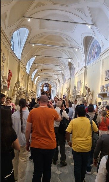 Touring the Vatican, Rome