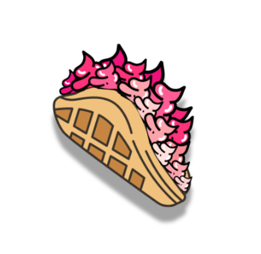 ice cream tacos and nachos