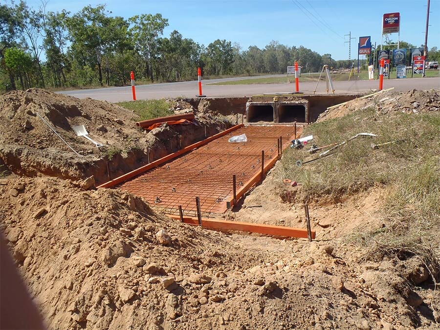 Arnhem Highway Project Under Construction — Lavercombe Quarries In Virginia, NT