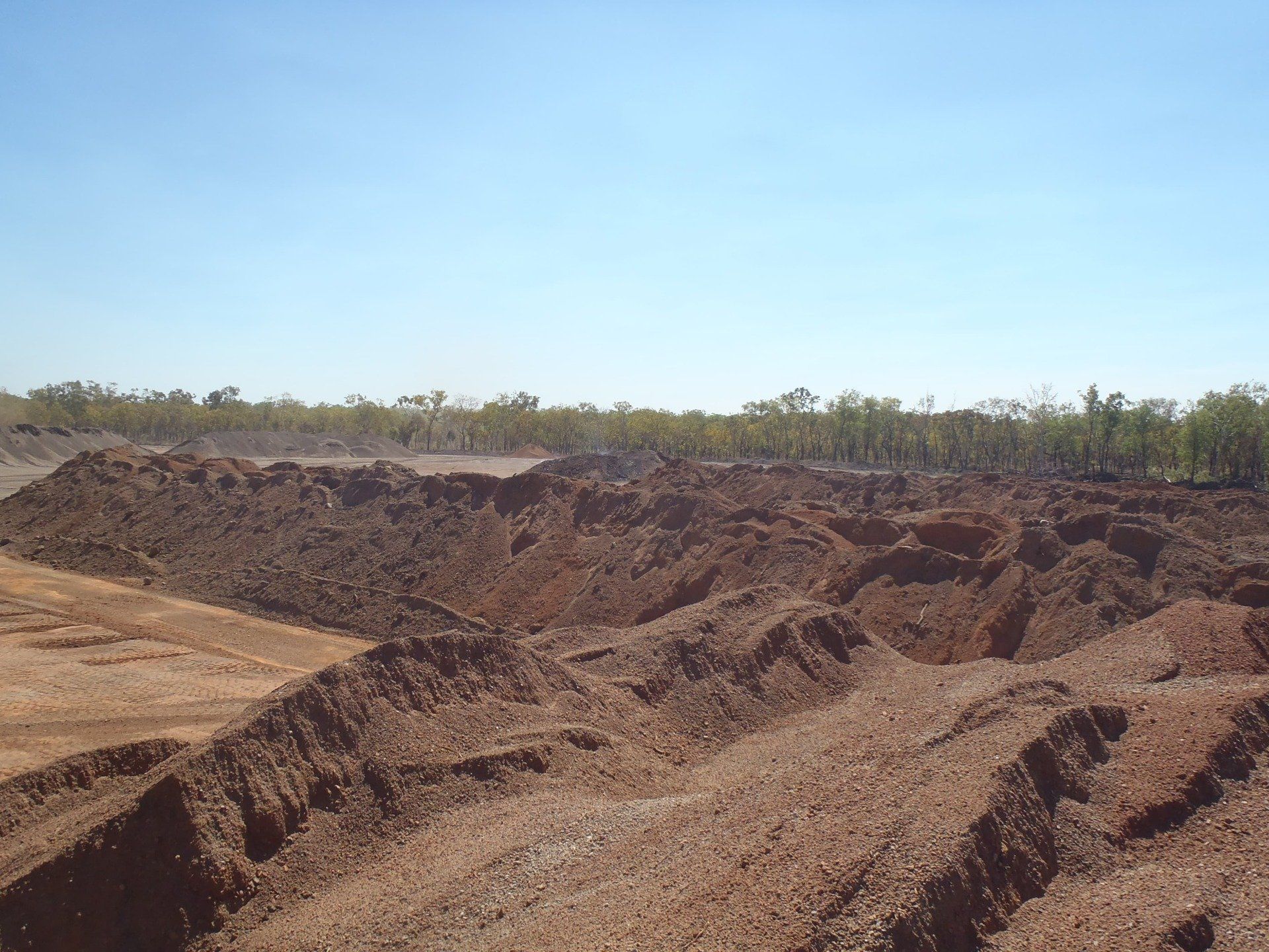 Brown Stones Piled Up - Lavercombe Quarries