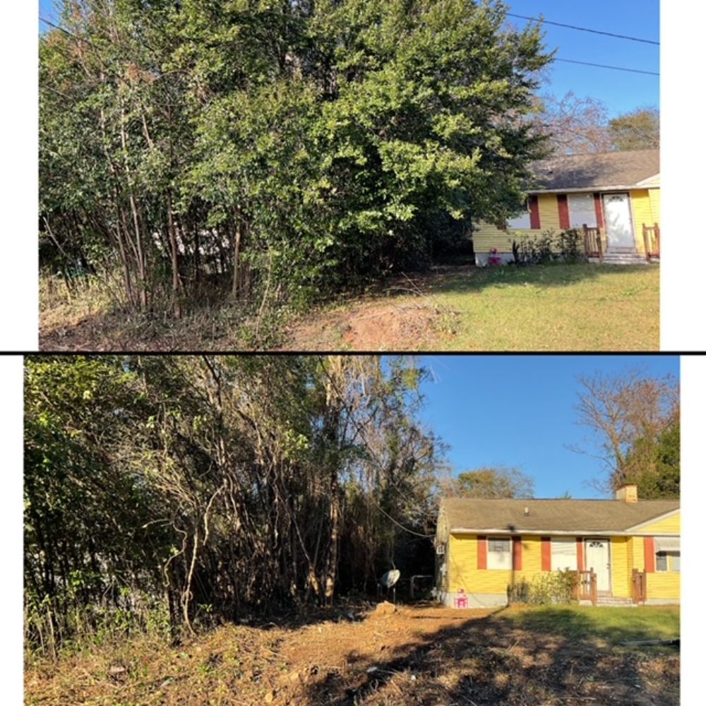 Before And After House Backyard | Augusta, GA | ZML Exterior Home Care LLC