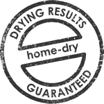 drying results guaranteed badge