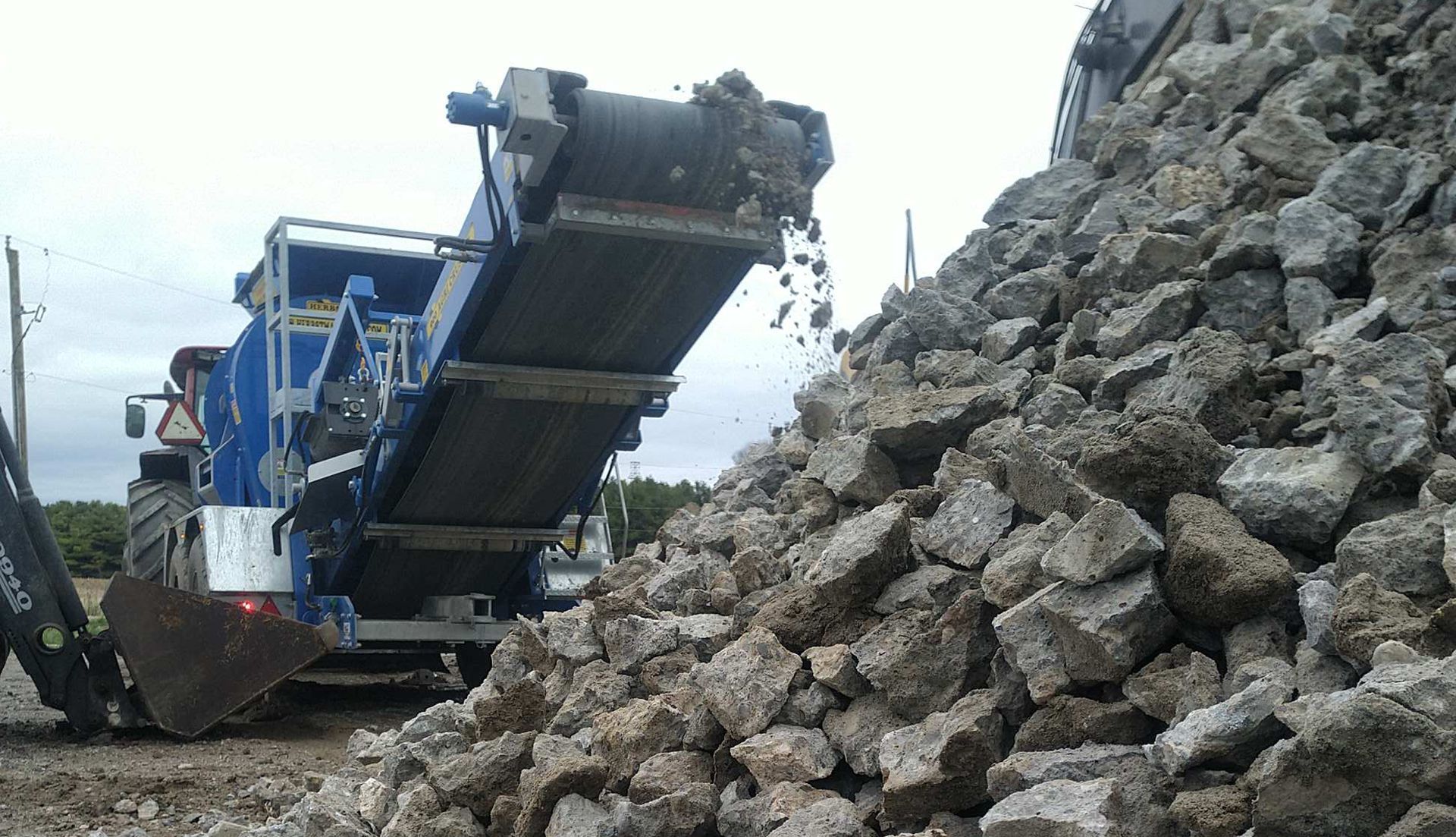 STONE CRUSHING END RESULT