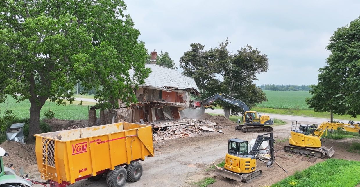 House Demolition with Rose Agri Service
