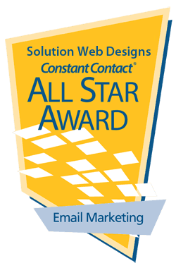 Constant Contact Email Award Solution Web Designs