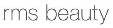 Rms beauty logo in a light gray sans-serif font.