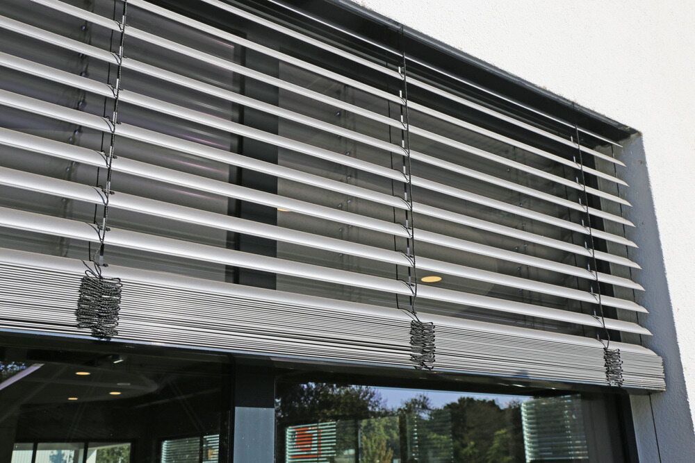 A Building With a Lot of Blinds on It — Atherton Decor Centre In Mareeba, QLD