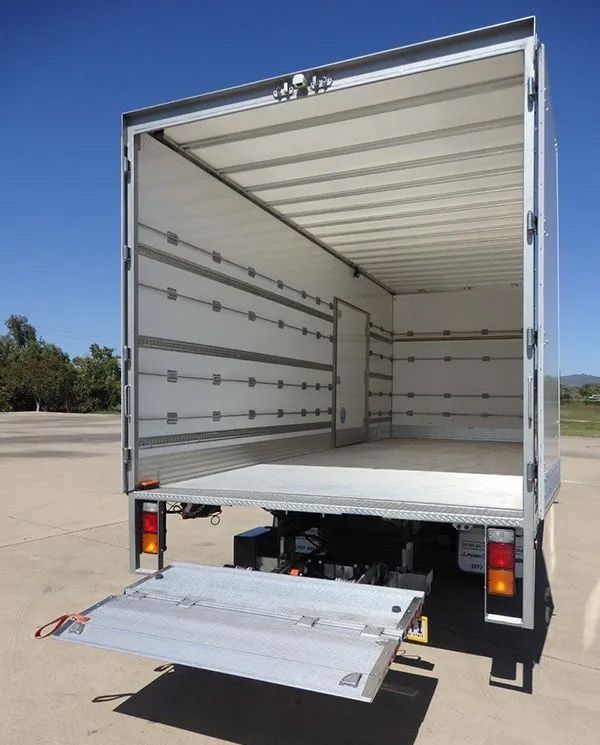 A White Truck With the Back Door Open is Parked on the Side of the Road — OG Diesel NQ in Garbutt, QLD