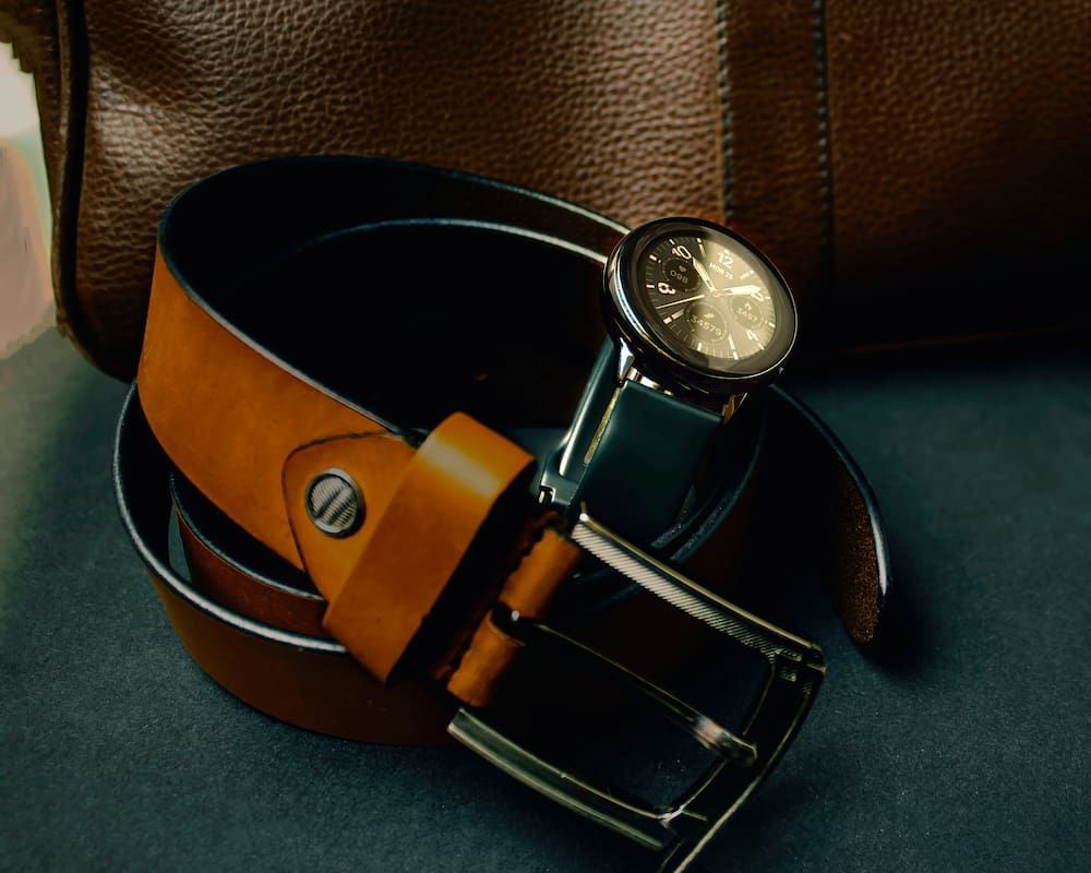 Belt and Wrist Watch — Bonanno's Menswear in Fairy Meadow, NSW