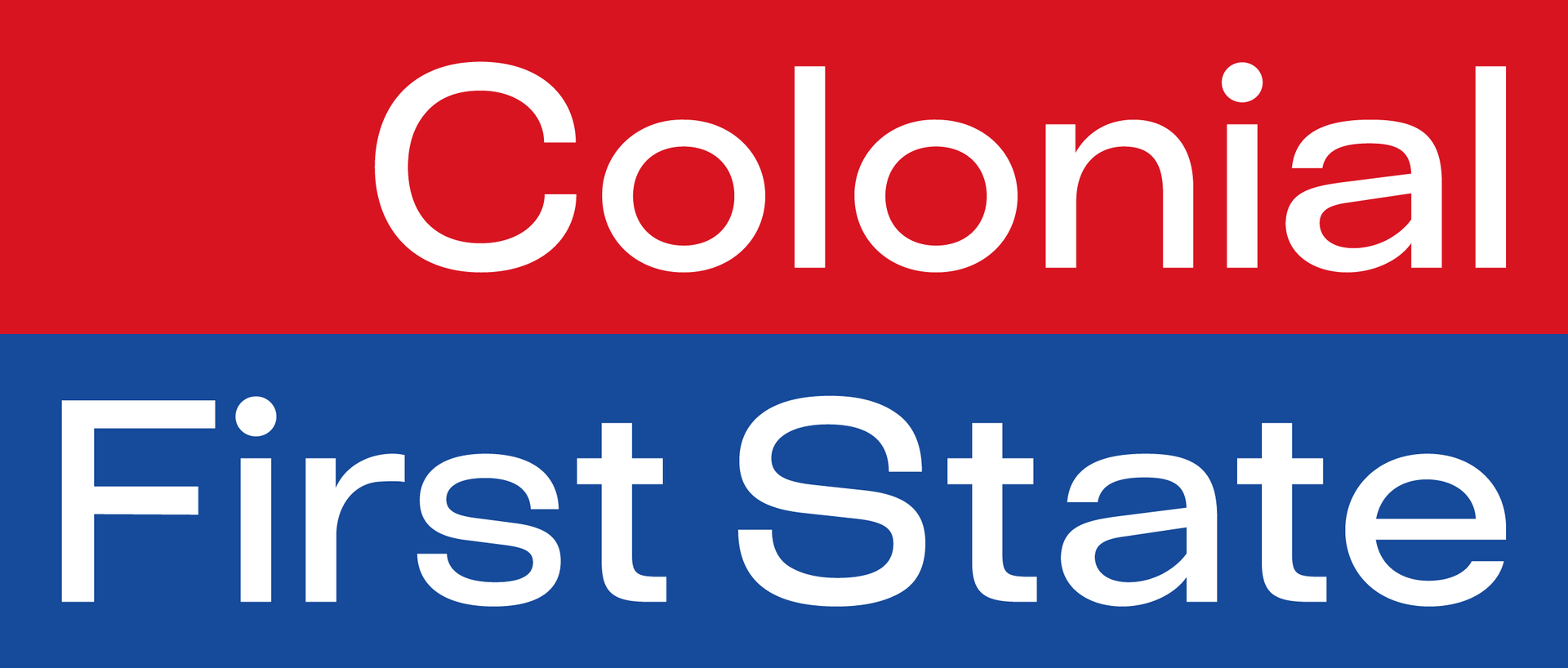 The Colonial First State logo featuring the text 