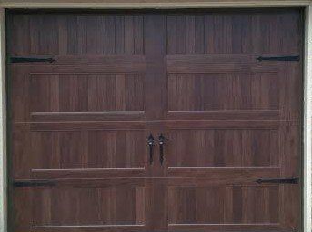 Custom Steel Wood Finish Door