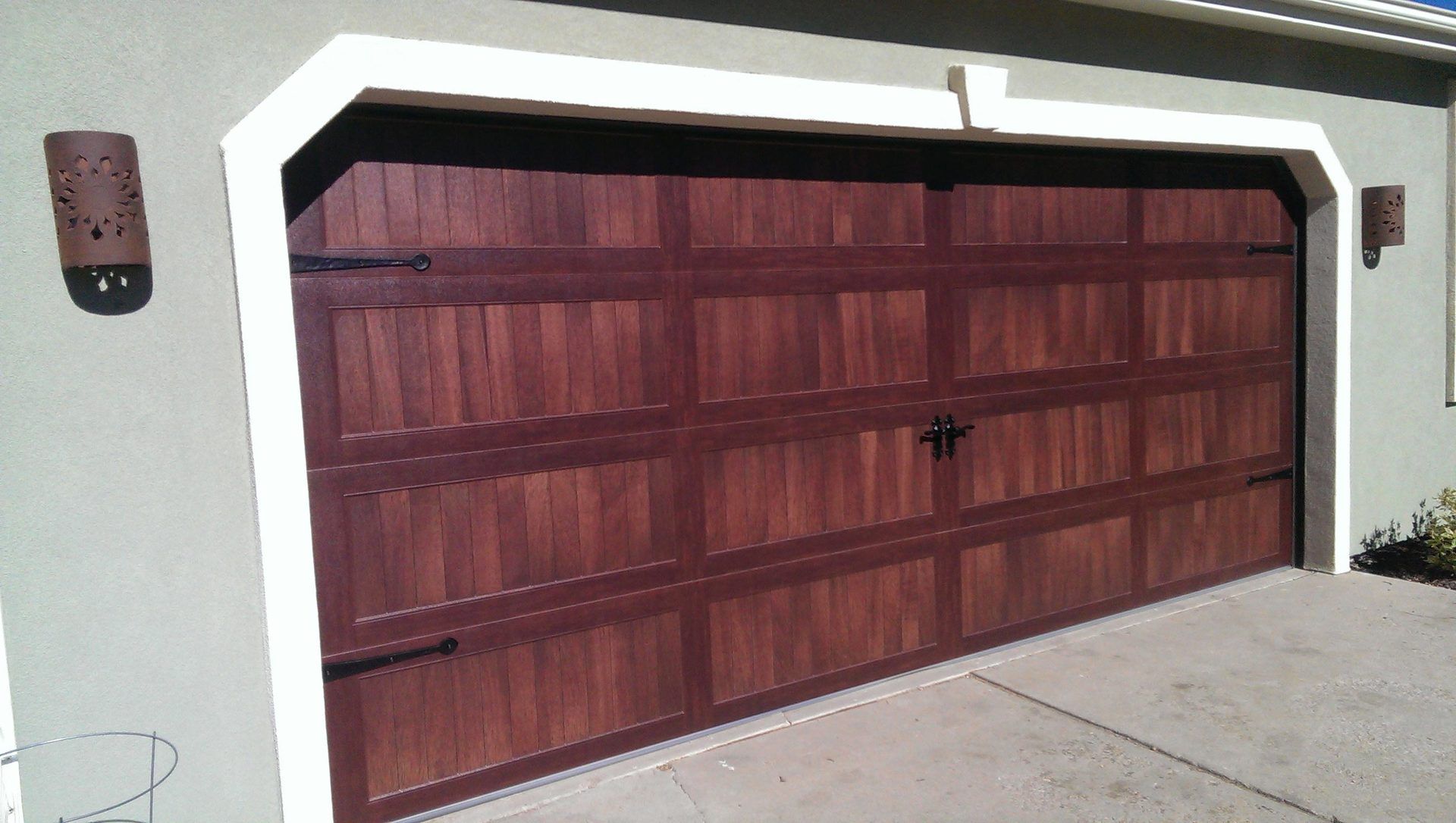 Garage Door with Accessories