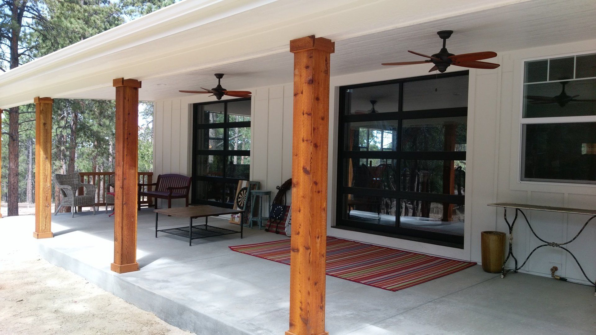 Custom Patio Garage Door