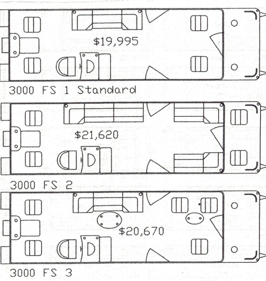Floor plans labeled 1800 SE 1-10, showing various furniture arrangements in rectangular rooms.