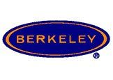 Un logo Berkeley bleu et orange sur fond blanc.