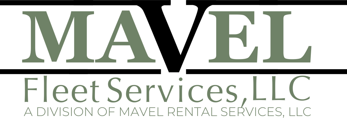Logo for MAVEL Fleet Services, LLC, with 