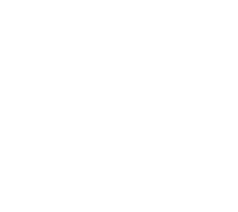 A white logo for a restaurant called vivi e lascia vivere.