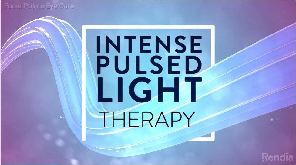 A poster for intense pulsed light therapy.