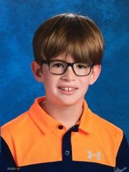 8 year old Diegan had been wearing glasses for years before vision reshaping