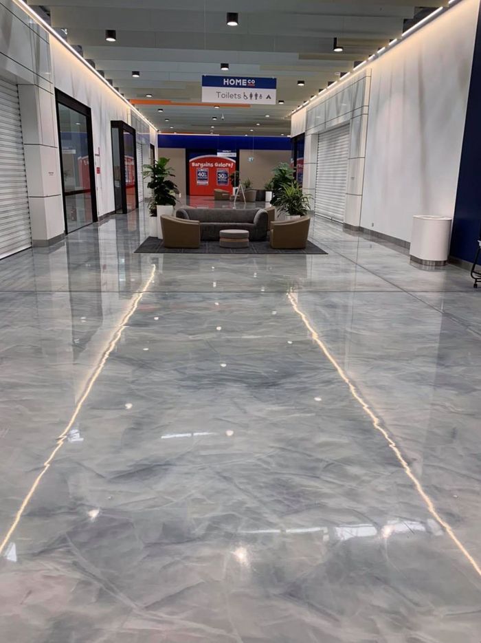 Mall Interior — Epoxy Floor Coating in Mackay, QLD