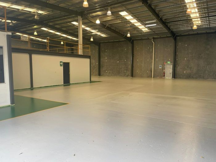 Garage With Plant — Epoxy Floor Coating in Mackay, QLD