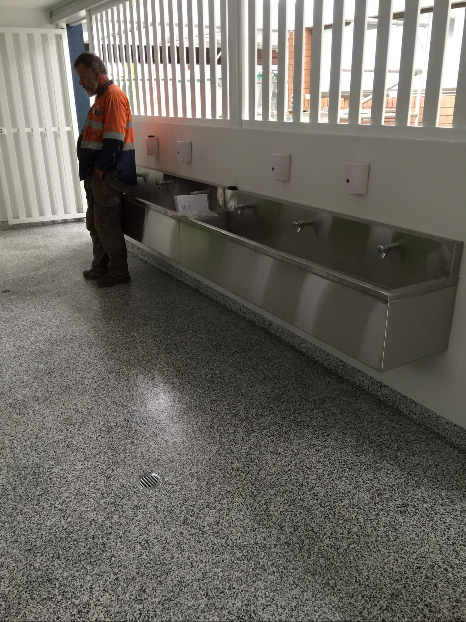 Stairs To Second Floor — Epoxy Floor Coating in Mackay, QLD