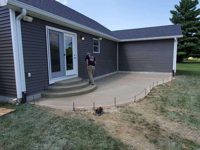 Longview Concrete Pros Concrete Patio
